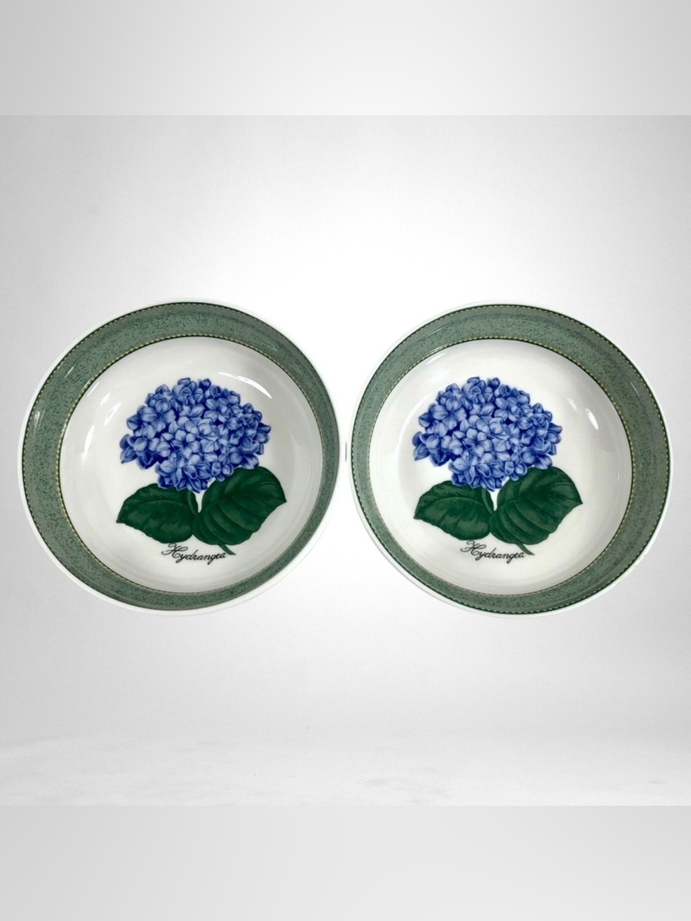Saint James by Hankook Hydrangea Bowls Set Of 2
